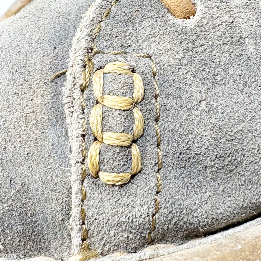 Born Mens Gray Suede Braided Leather Chukka Desert Boots Size 8/39 - Picture 6 of 15